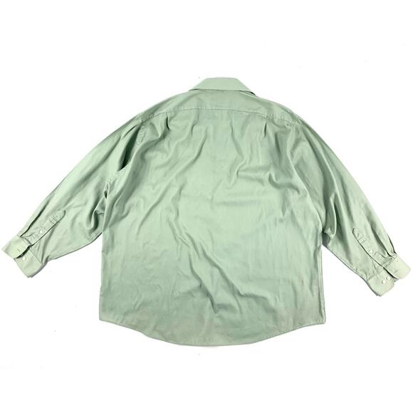 Green Button Down Shirt - Picture 2 of 10